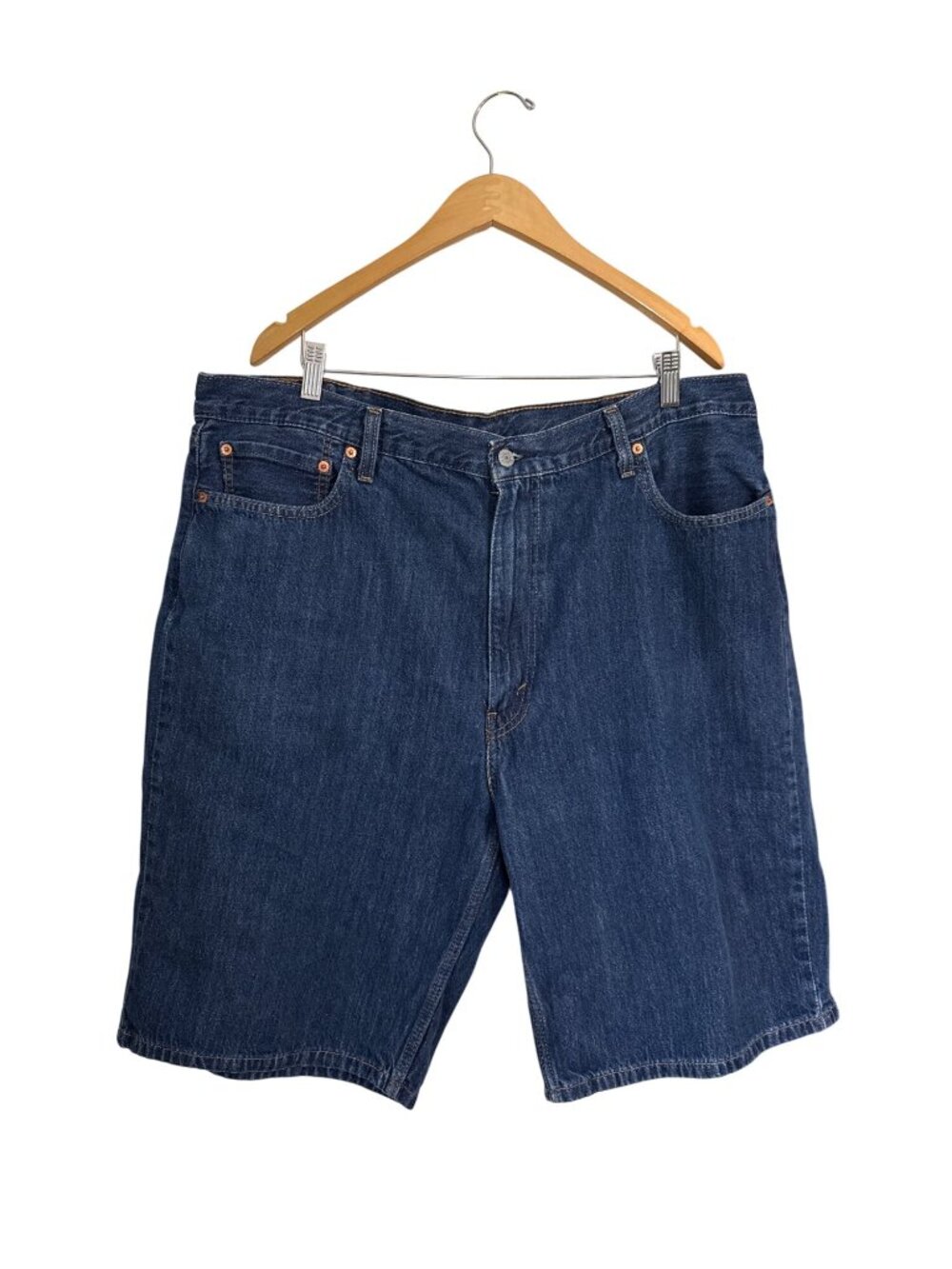 Levis Mens Denim Shorts W42 L12 Water